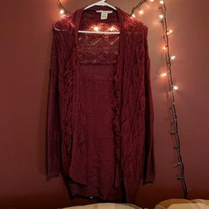 American rag  cardigan